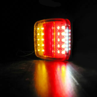 Комплект Диодни LED Лед Стопове 12V - за Бус Камион Ремарке Караванa Платформа
