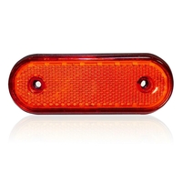 LED Габарит Със Стойка, Червен или Жълт Цвят, Маркер, 20 Диода, 12V - 24V