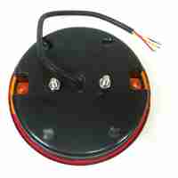 LED Лед Диоден Стоп Тип Хамбургер, Slim, Ø14cm, 12V-24V, За Камион, Ремарке, Бус , Каравана, Кемпер