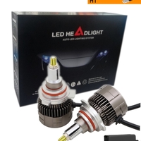 Комплект 3D CSP LED ЛЕД диодни крушки H1 Х1 12V 100W 20000lm за фарове Canbus без грешки 360° градуса