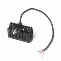 LED комбиниран халоген Flexzon / работна лампа с бял DRL и аварийна блиц светлина с 4 режима, IP65/67K, 12–24V