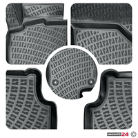 Гумени стелки RizLine съвместими с Audi A5 2007- 2016