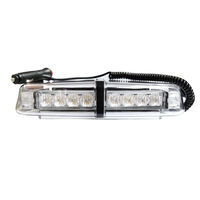 12V 24V лед аварийна сигнална блиц лампа маяк с магнит за пътна помощ 24w