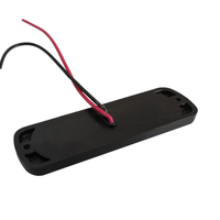 LED Лед Диоден 12-24V Габарит Маркер Токос за камион бус ван каравана платформа кемпер червен 112 x 28mm