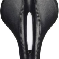 Спортна седалка за велосипед колело 27 x 17cm черна Dunlop