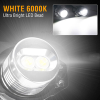 Комплект от 2 броя ярки бели LED крушки Angel Eyes ангелски очи 12V за BMW Е90 Е91 с Canbus без грешки
