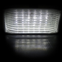 1 брой LED Интериорна Вътрешна Лампа Плафон Таван Правоъгълна 12V За Кола Камион Бус Каравана Кемпер