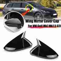 Комплект от 2бр. Batman Style капаци за странични огледала за Volkswagen VW Golf 7 7.5 E-Golf 2013-2020г.