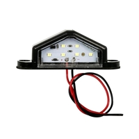 12V ЛЕД LED Диодно осветление за заден регистрационен номер за Автомобил Камион Бус Ремарке Каравана и др.