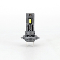 Комплект от 2 броя Умалени Мини Лед Led Диодни Крушки E4S H7 H18 Х7 Х18 12V 50W 15000lm за Автомобил Мотоциклет Трактор Камион Бус и др.