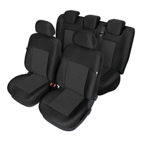 Пълен Комплект Тапицерия Kegel за предни+задни седалки на Volkswagen Passat B7 2010-2014 Черна Текстил