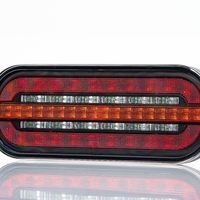 Комплект LED Светодиодни Стопове с Динамичен Мигач, С Кабел, 3 Функции, Е-Мark, 12V-24V