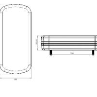 Диоден LED Лед Неон Стоп 12V  Бус Камион Тир Ремарке Караванa Платформа