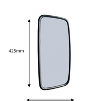 Комплект от 2 бр. универсални огледала за обратно виждане с основа 425 mm x 207 mm за камион автобус строителни и селскостопански машини и др.