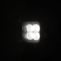 30W LED Халоген Бял, Разпръсната светлина с жълта и червена DRL светлина 12V-24V