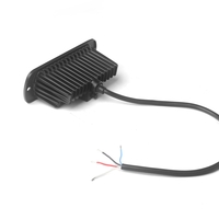 LED комбиниран халоген Flexzon / работна лампа с бял DRL и предупредителна светлина R65, за вграждане, 4 функции, IP65/67K, 12–24V