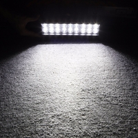 Универсален 54W Лед LED Халоген Фар Работна Лампа 12V - 24V с Комбинирана Светлина за автомобил офроуд бус ван камион