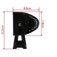 35 См Мощен LED бар 72W 24 LED 12V 24V АТВ, Джип, 4х4, Offroad, Камион