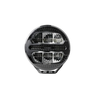 LED комбиниран халоген Flexzon Ø228 мм 12–24V, 175W, 11000 lm, оранжев/бял DRL и аварийна блиц светлина с 4 режима, E-mark, IP67/69K