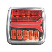 Безжични Wireless Лед Led Стопове с Магнит за Ремарке Каравана с 4 функции 12-24V