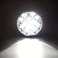 14.5 см ЛЕД LED 5D 36W Универсален прожектор фар лампа халоген с къси / дълги светлини за мотоциклет автомобил офроуд бус ван камион трактор комбайн багер къси/дълги 12V-24V 5,7 инча