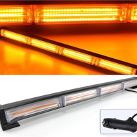 59 Cm Сигнална Аварийна Блиц Маяк Led Бар Лампа Пътна Помощ Платформа 12V 24V