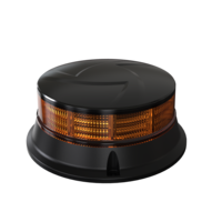 19W Лед Led Диодна Въртяща се Сигнална Аварийна Лампа Маяк Буркан за Пътна Помощ Платформа 12V - 24V