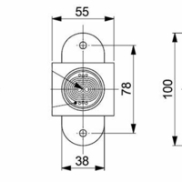 1 Брой 12см LED Лед Габарит, Рогче, 12V-24V, 3 SMD Диода, Тройна Функция, Червена, Бяла, Жълта Светлина, 3D Светлинен Ефект