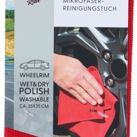 Микрофибърна кърпа за джанти All‑Ride - 35x35 cm, 250 gsm