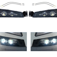 Комплект LED халогени, фарове за мъгла с двойна лупа за VOLVO FH4 / FM4 (2013–2019)