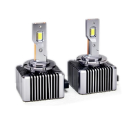 Комплект от 2 броя LED ЛЕД диодни крушки D1S за xenon 12-24V 10000lm Canbus без грешки