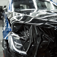 Декоративно автомобилно WRAP фолио 1.52 X 28M черен гланц лъскаво черно