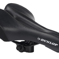 Спортна седалка за велосипед колело 27 x 17cm черна Dunlop
