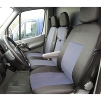 2+1 Калъфи тапицерия за предни седалки за Мерцедес Спринтер W906 2006+ Mercedes Sprinter, Фолксваген Крафтер Volkswagen Crafter TAP116