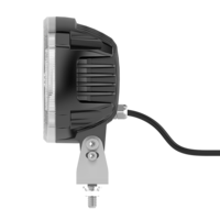 80W LED Лед Диоден Фар Халоген Лампа С Три Функции Неон Neon Ефект Бяло-Жълто / Оранжево 5800lm 12V - 24V E-Mark