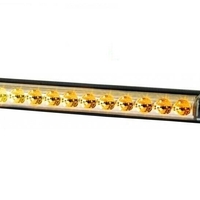 26см LED Лед Динамичен Бягащ Мигач, Жълта Светлина, 12V - 24V, E-Mark, 12 Диода,