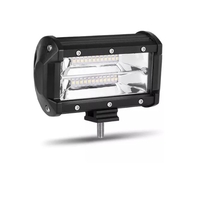 13 См 72W Мощен Лед Диоден Бар 24 Led Халоген Лампа Прожектор 12V 24V