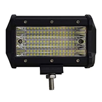 Универсален 90W Лед LED Халоген Фар Работна Лампа 12V - 24V с комбинирана бяла светлина за автомобил офроуд бус ван камион