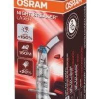 Халогенна крушка Osram H1, Х1, Night Breaker Laser Next Gen +150%, 55W, 12V, P14.5S