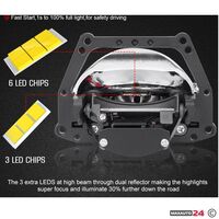 Лупи за фар Bi LED XT-4 / 55W