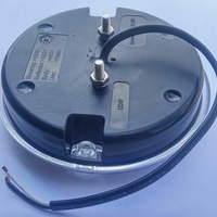 1 брой LED Лед Диоден Стоп Бял задна скорост светлина , Кръгъл Ø14cm, 12V-24V, За Камион, Ремарке, Бус , Каравана, Кемпер