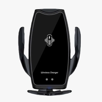 Поставка за телефон с Wireless Charger PG154 - Черна