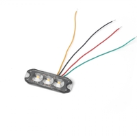 12-24V LED ЛЕД Жълта Аварийна Лампа Блиц Светлина Мигаща За Пътна Помощ Платформа с 4 режима