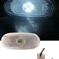 LED ЛЕД светодиоден габарит маркер токос бял с 4 диода 12V за Мерцедес Спринтер Фолксваген Крафтер Mercedes Spritner VW Crafter