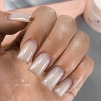 Exel builder gel Milk shine shimmer 19 30 ml