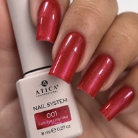 Gel polish Cat eye Only red 01 8 ml