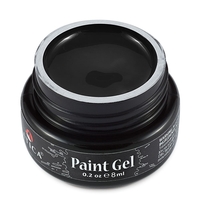 Paint gel black 8ml-черна боя