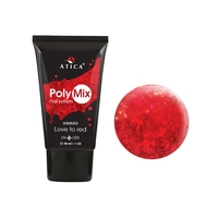 PolyMix polygel Love to red 30 ml
