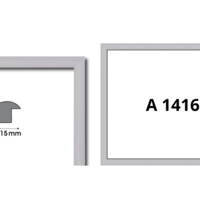 Профили от полистирен серия А с ширина до 16 мм