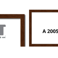 Профили от полистирен серия А с ширина от 20 до 23 мм